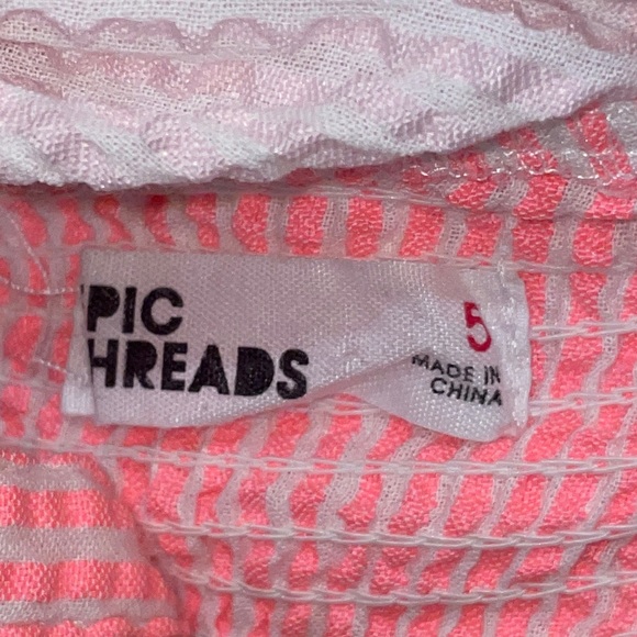 Colorful Striped Kids Dress 5 - Picture 5 of 7